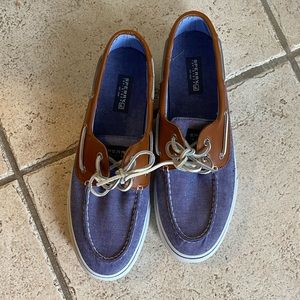 Sperry top sided in blue